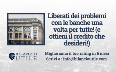 Liberati dei problemi con le banche una volta per tutte! (e ottieni il credito che desideri!)