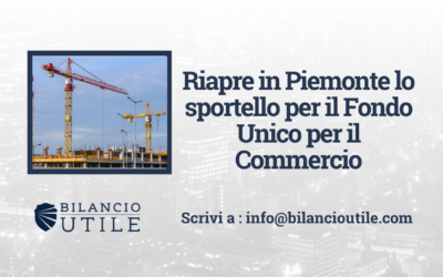 IN PIEMONTE IL FONDO UNICO SVILUPPO PER IL COMMERCIO